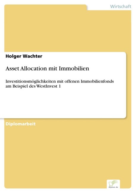 Asset Allocation mit Immobilien main product photo