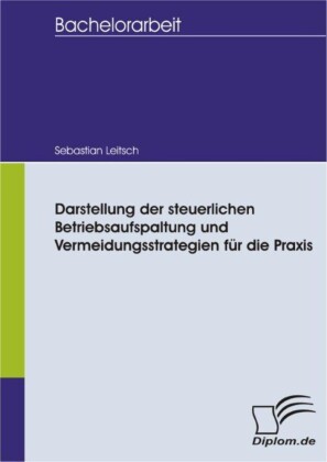 Darstellung der steuerlichen Betriebsaufspaltung und Vermeidungsstrategien für die Praxis