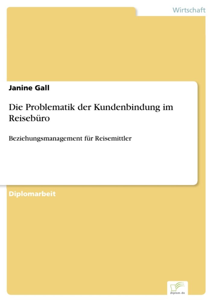 Die Problematik der Kundenbindung im Reisebüro main product photo