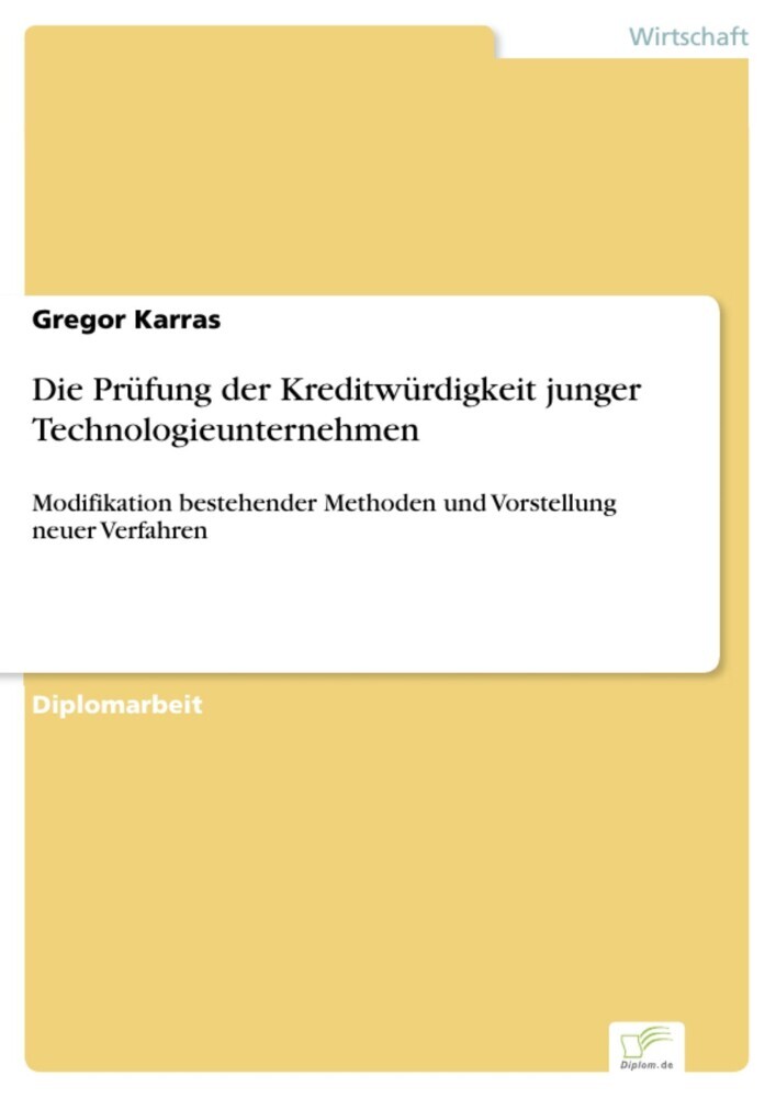 Die Prüfung der Kreditwürdigkeit junger Technologieunternehmen main product photo