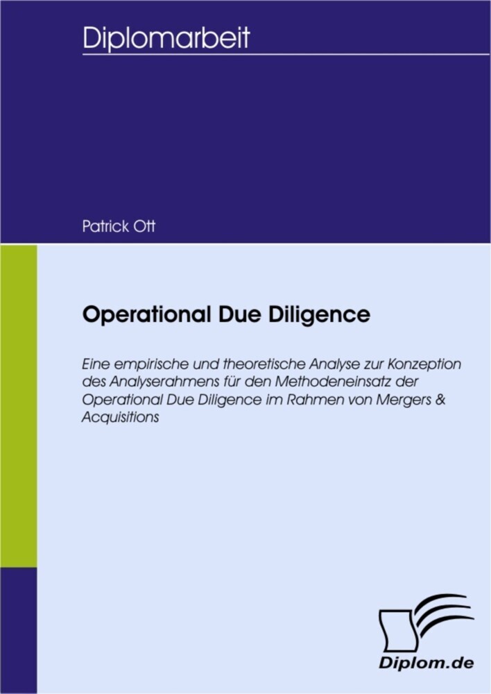 Operational Due Diligence main product photo