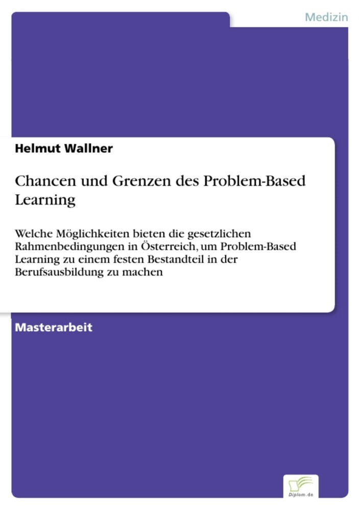 Chancen und Grenzen des Problem-Based Learning main product photo