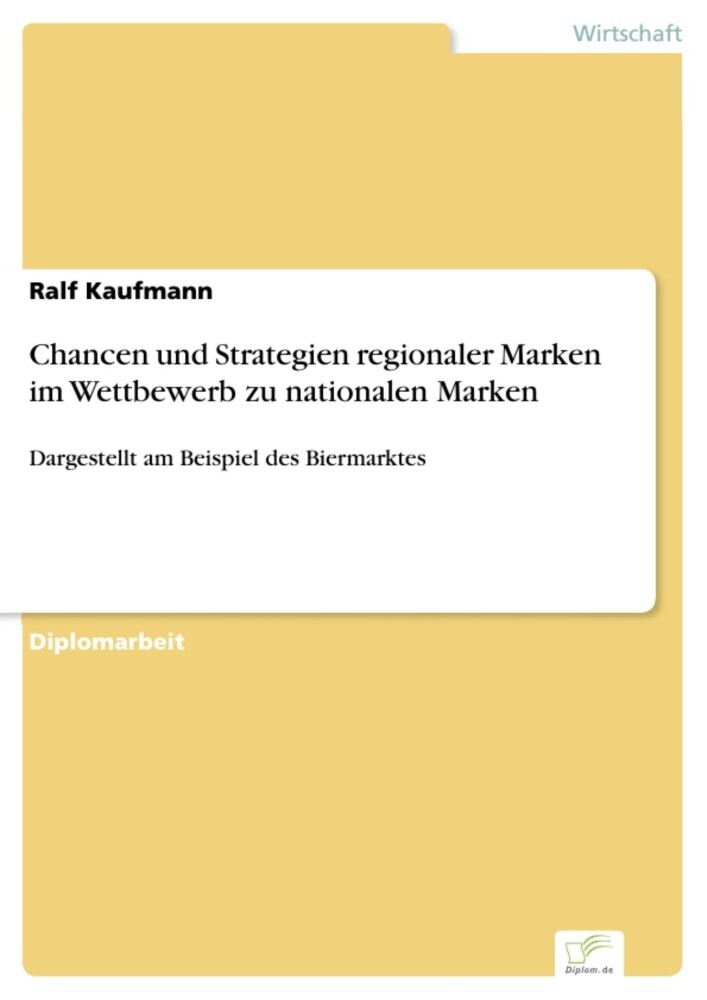 Chancen und Strategien regionaler Marken im Wettbewerb zu nationalen Marken main product photo