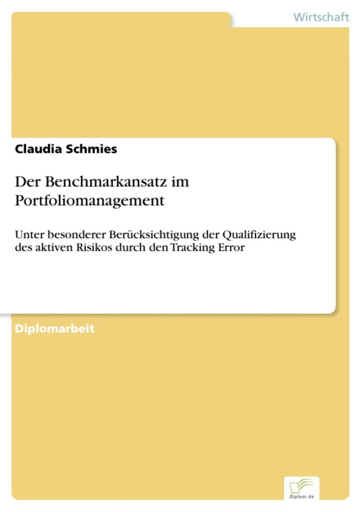 Der Benchmarkansatz im Portfoliomanagement main product photo
