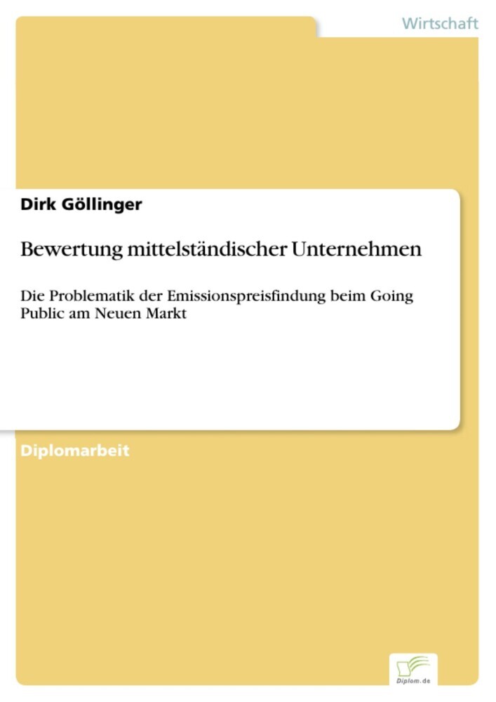 Bewertung mittelständischer Unternehmen main product photo