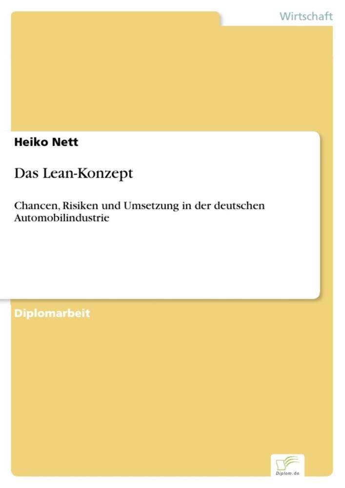 Das Lean-Konzept main product photo