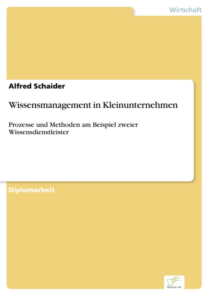 Wissensmanagement in Kleinunternehmen main product photo