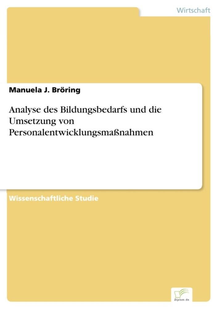 Analyse des Bildungsbedarfs und die Umsetzung von Personalentwicklungsmaßnahmen main product photo