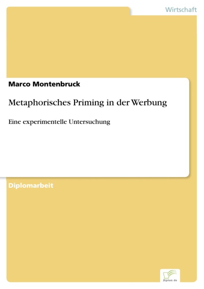 Metaphorisches Priming in der Werbung main product photo