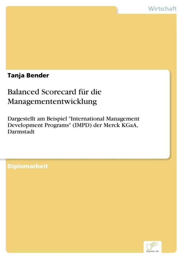 Balanced Scorecard für die Managemententwicklung main product photo