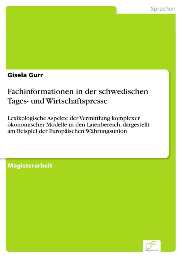 Fachinformationen in der schwedischen Tages- und Wirtschaftspresse main product photo