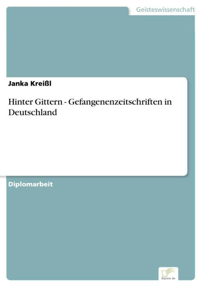 Hinter Gittern - Gefangenenzeitschriften in Deutschland main product photo
