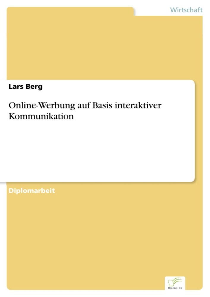 Online-Werbung auf Basis interaktiver Kommunikation main product photo