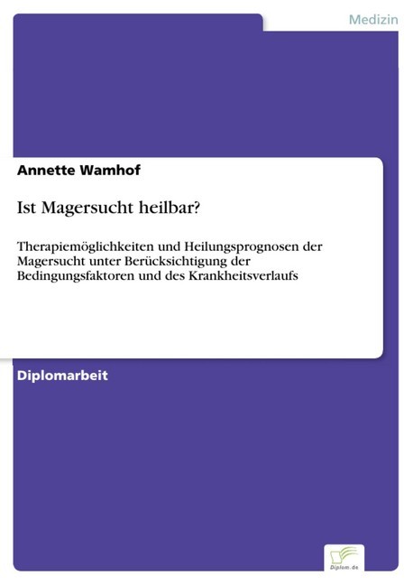 Ist Magersucht heilbar? main product photo