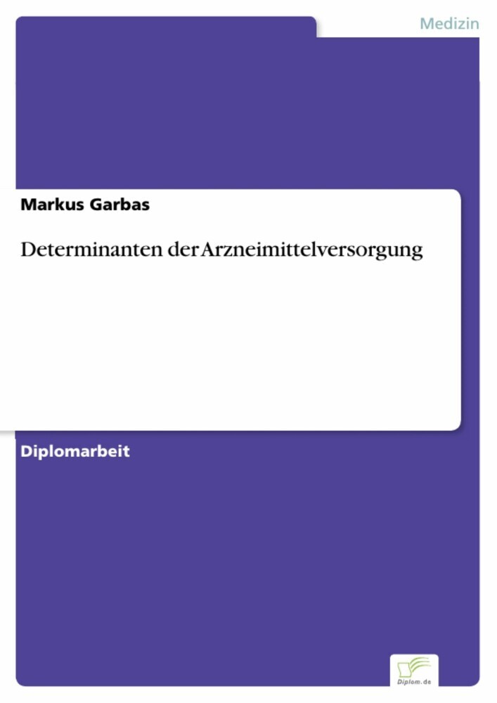Determinanten der Arzneimittelversorgung main product photo