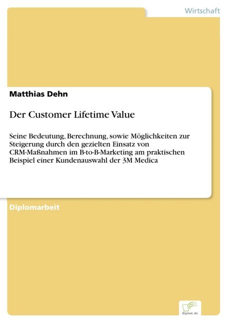 Der Customer Lifetime Value main product photo