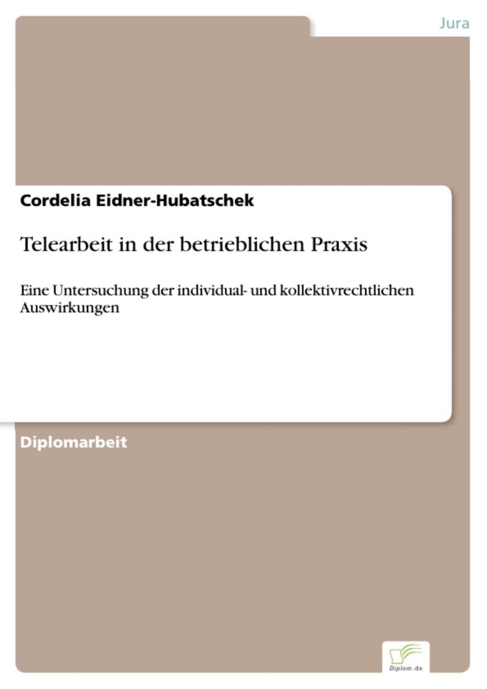 Telearbeit in der betrieblichen Praxis main product photo