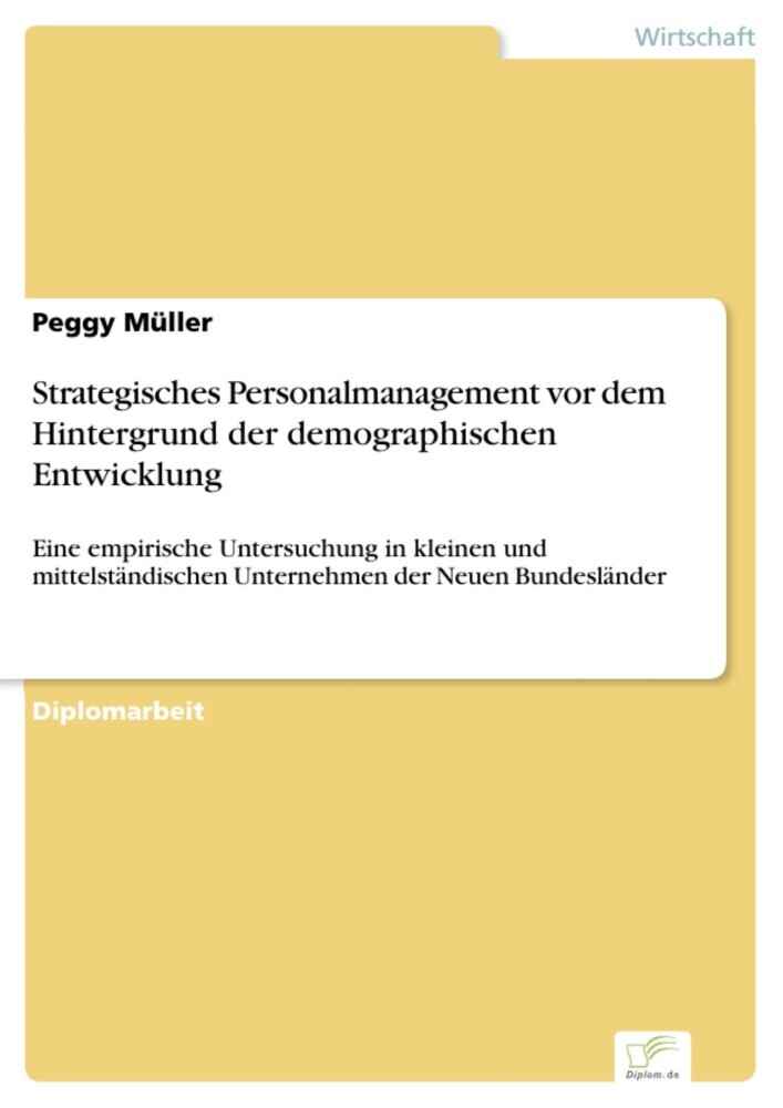 Strategisches Personalmanagement vor dem Hintergrund der demographischen Entwicklung main product photo