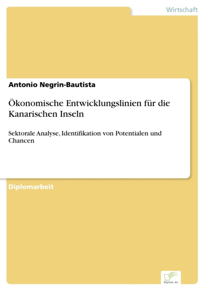 Ökonomische Entwicklungslinien für die Kanarischen Inseln main product photo