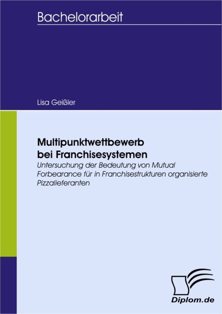 Multipunktwettbewerb bei Franchisesystemen main product photo