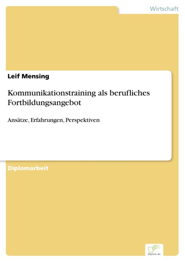 Kommunikationstraining als berufliches Fortbildungsangebot main product photo