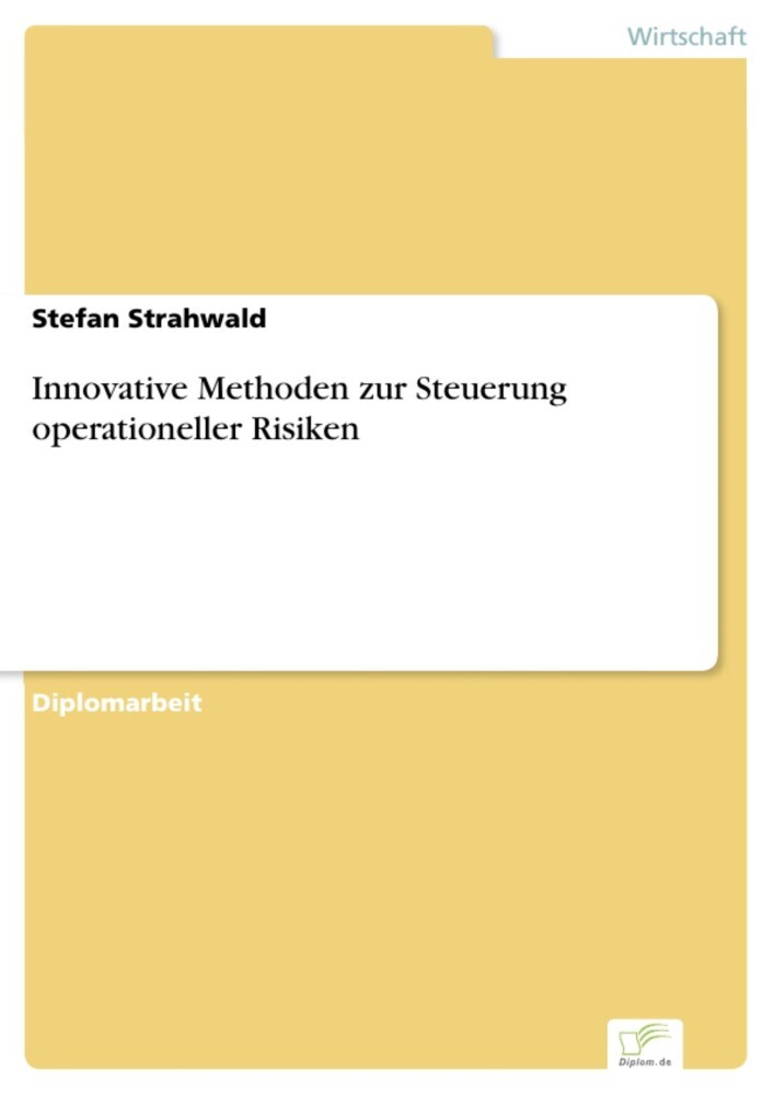 Innovative Methoden zur Steuerung operationeller Risiken main product photo
