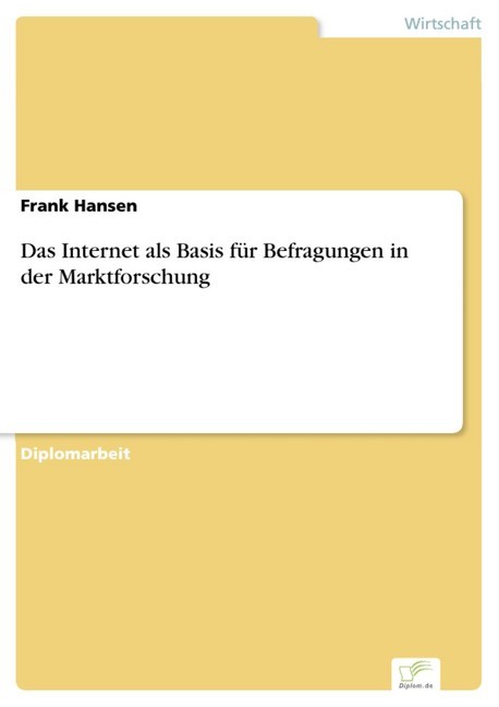 Das Internet als Basis für Befragungen in der Marktforschung main product photo