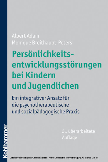 Persönlichkeitsentwicklungsstörungen bei Kindern und Jugendlichen main product photo