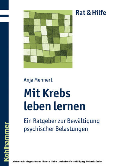 Mit Krebs leben lernen main product photo