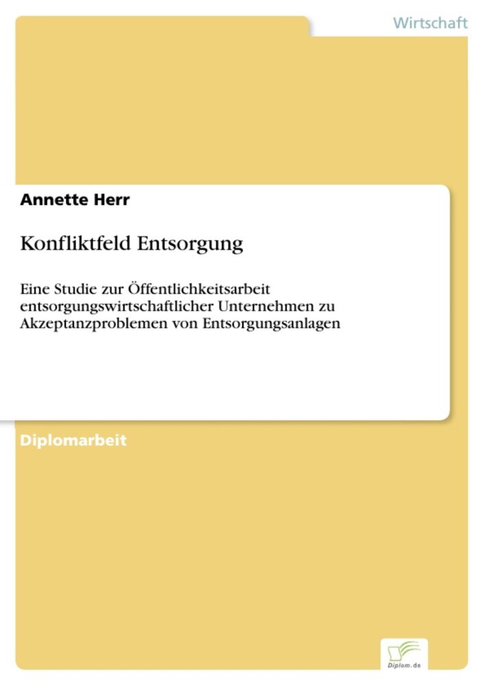 Konfliktfeld Entsorgung main product photo