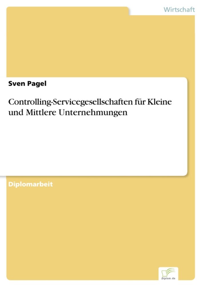 Controlling-Servicegesellschaften für Kleine und Mittlere Unternehmungen main product photo