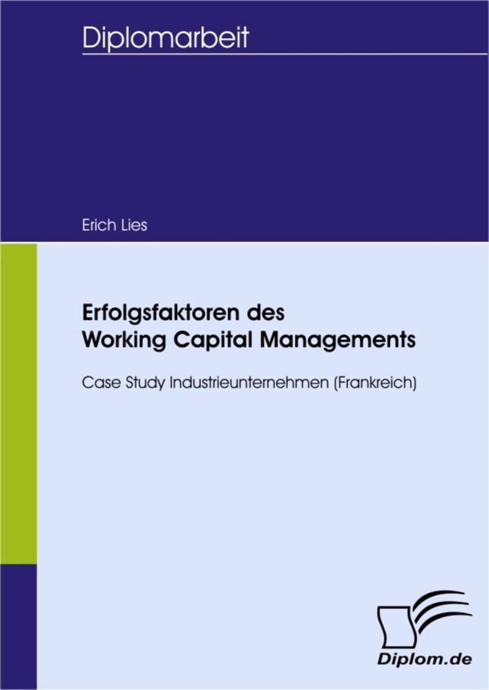 Erfolgsfaktoren des Working Capital Managements main product photo