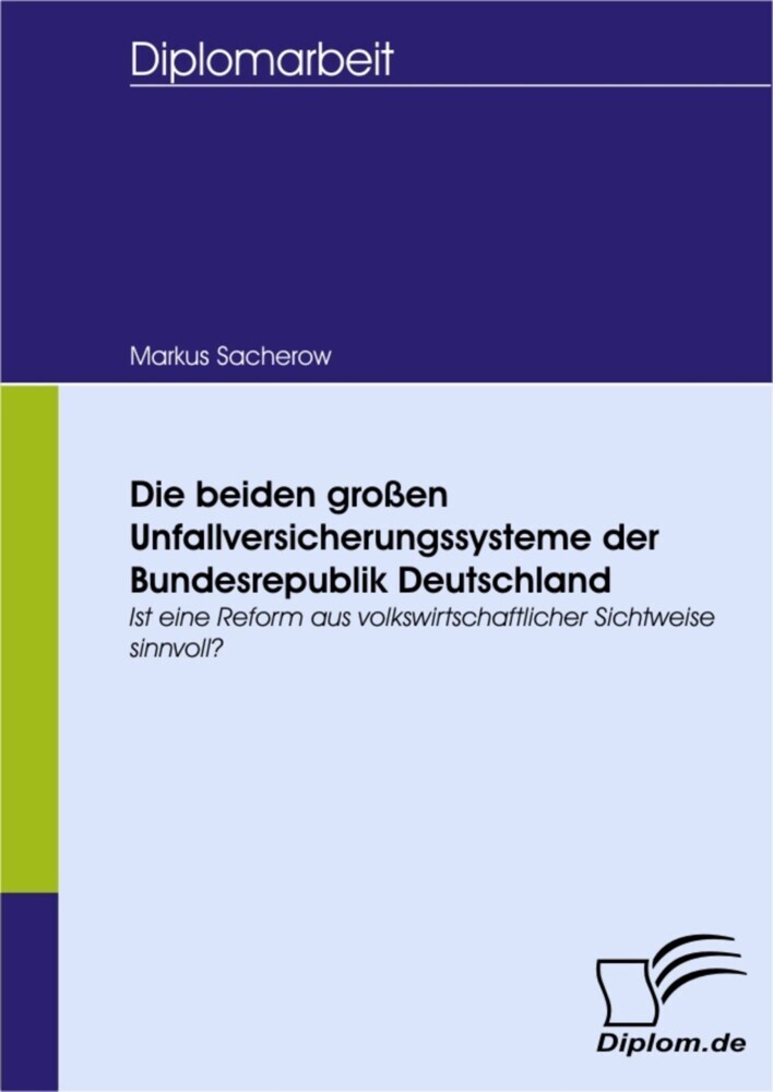 Die beiden großen Unfallversicherungssysteme der Bundesrepublik Deutschland main product photo