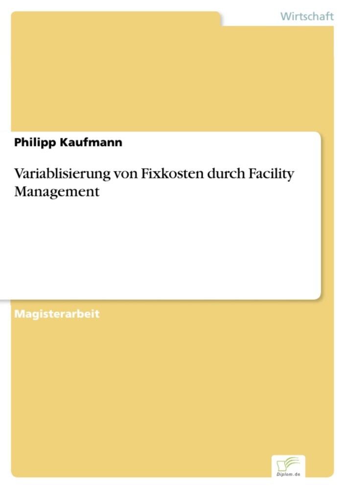 Variablisierung von Fixkosten durch Facility Management main product photo
