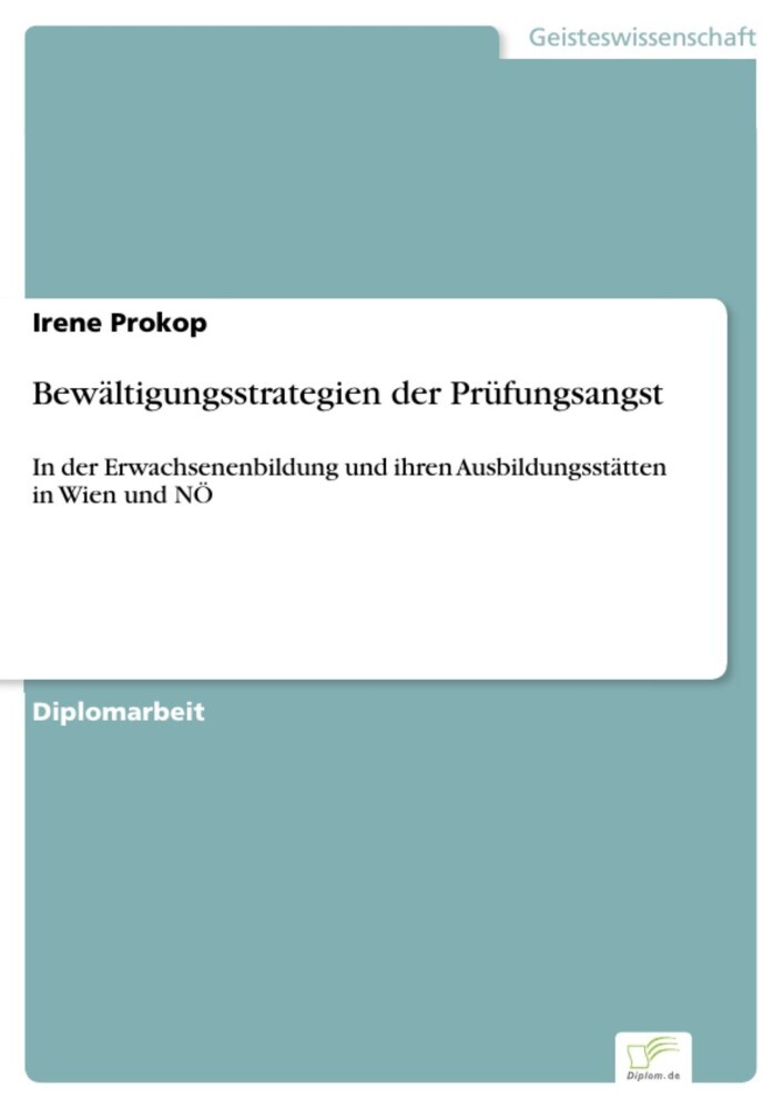 Bewältigungsstrategien der Prüfungsangst main product photo