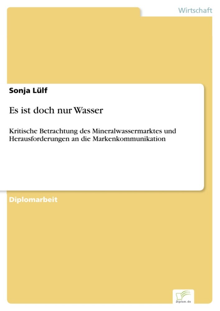 Es ist doch nur Wasser main product photo