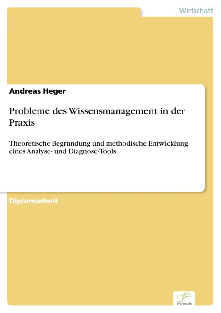 Probleme des Wissensmanagement in der Praxis main product photo