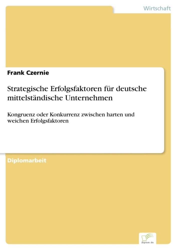 Strategische Erfolgsfaktoren für deutsche mittelständische Unternehmen main product photo