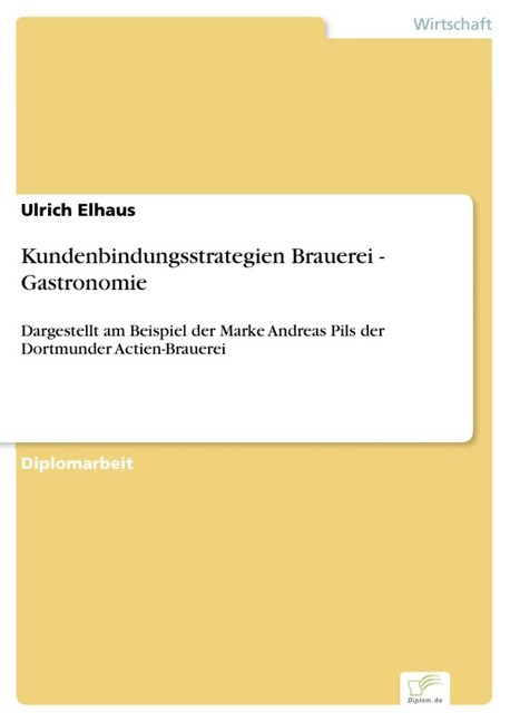 Kundenbindungsstrategien Brauerei - Gastronomie main product photo