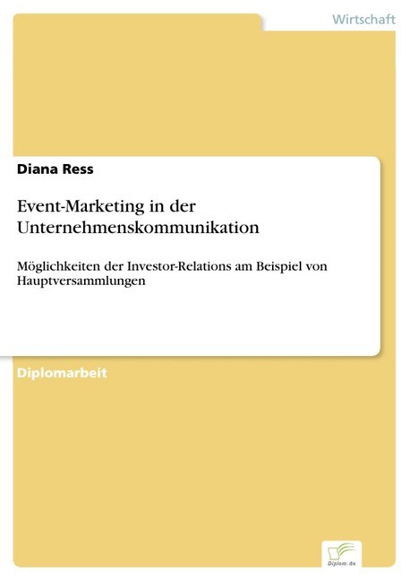 Event-Marketing in der Unternehmenskommunikation main product photo