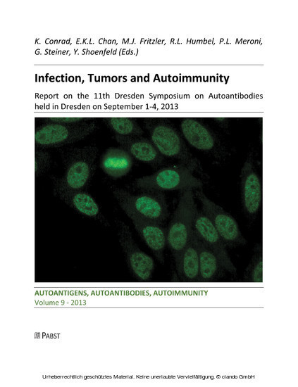 Infection, Tumors and Autoimmunity main product photo
