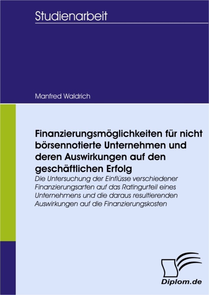 Finanzierungsmöglichkeiten für nicht börsennotierte Unternehmen und deren Auswirkungen auf den geschäftlichen Erfolg main product photo