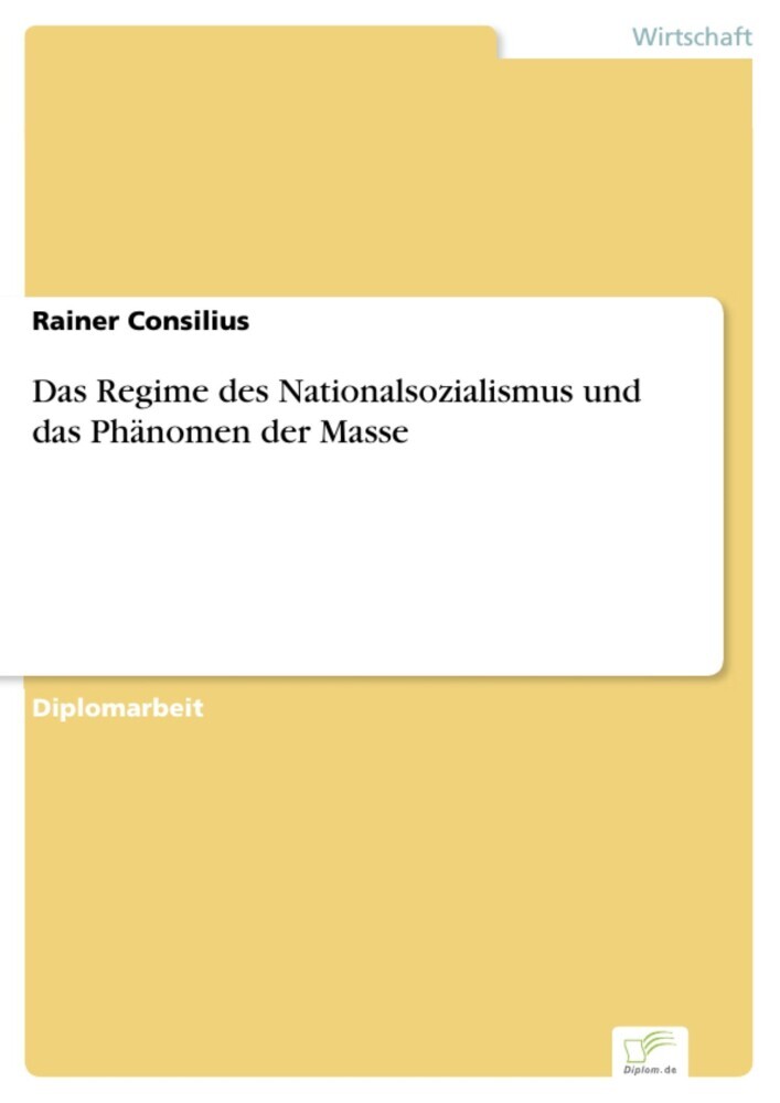 Das Regime des Nationalsozialismus und das Phänomen der Masse main product photo