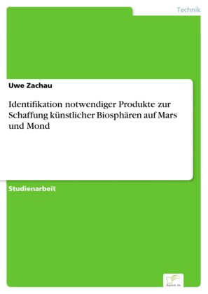 Identifikation notwendiger Produkte zur Schaffung künstlicher Biosphären auf Mars und Mond