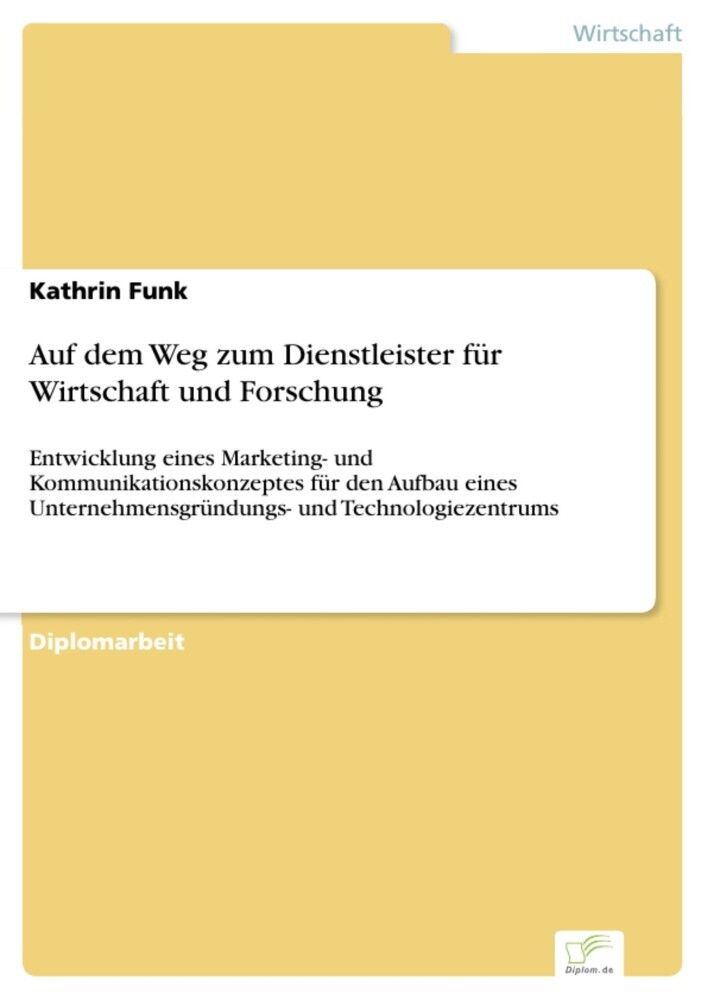 Auf dem Weg zum Dienstleister für Wirtschaft und Forschung main product photo