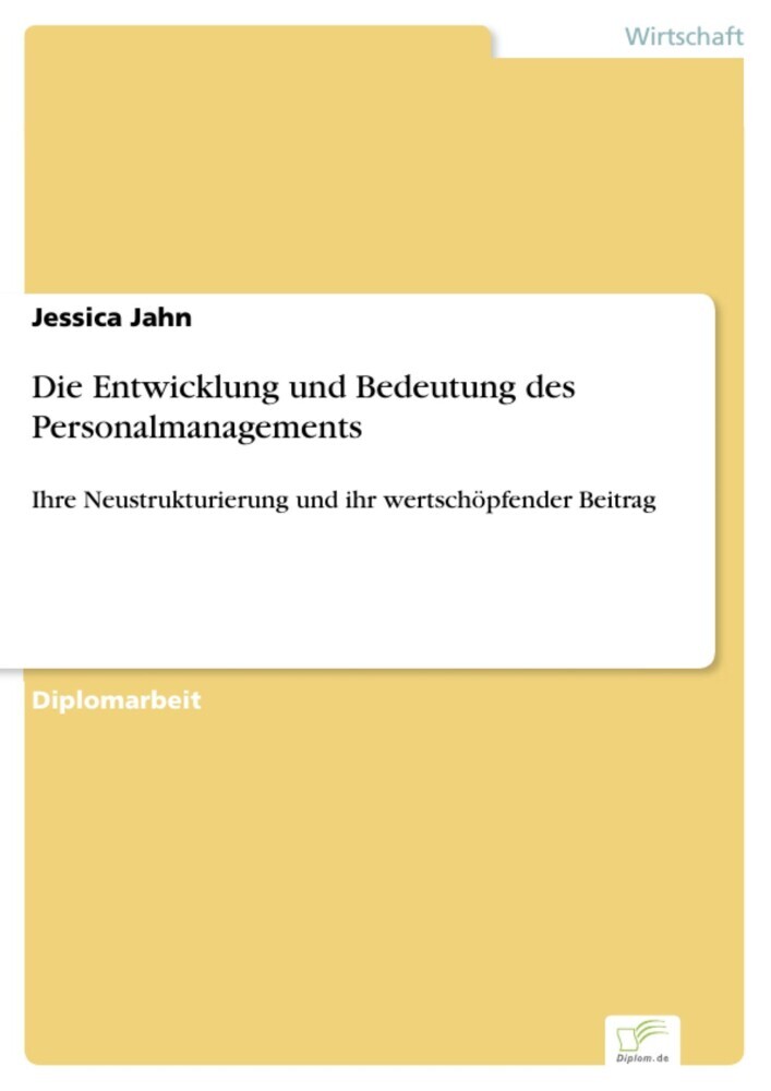 Die Entwicklung und Bedeutung des Personalmanagements main product photo