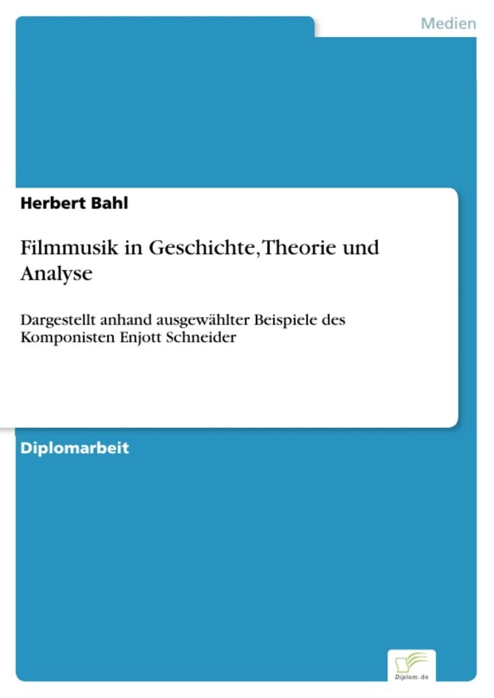 Filmmusik in Geschichte, Theorie und Analyse main product photo
