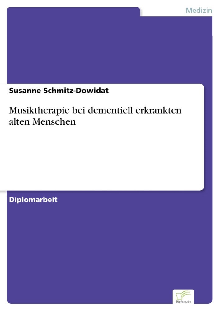 Musiktherapie bei dementiell erkrankten alten Menschen main product photo