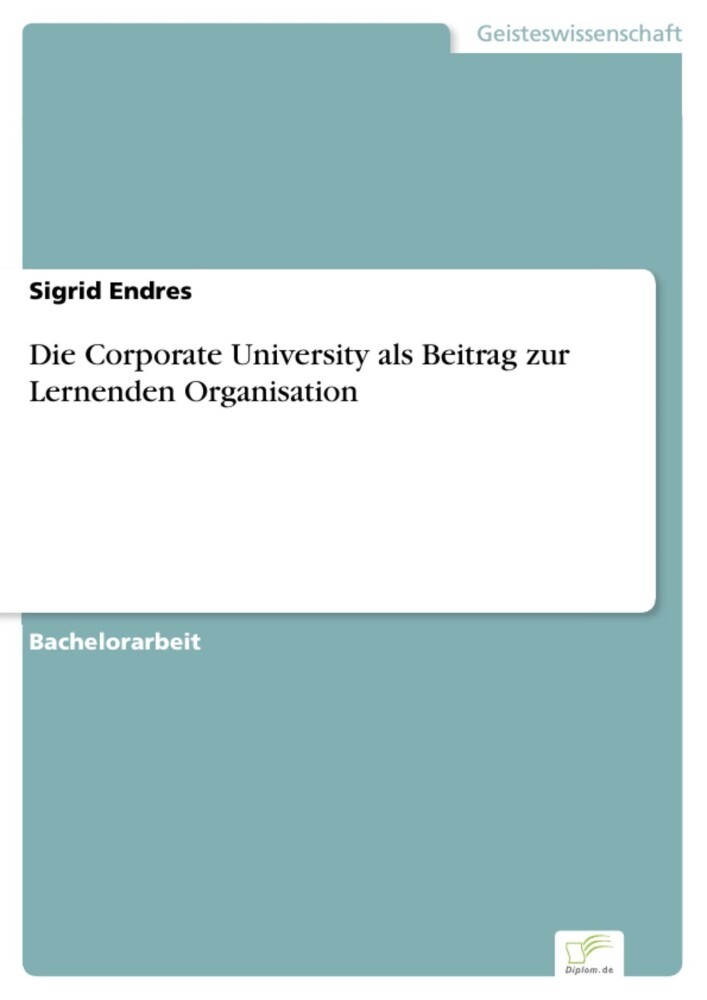 Die Corporate University als Beitrag zur Lernenden Organisation main product photo