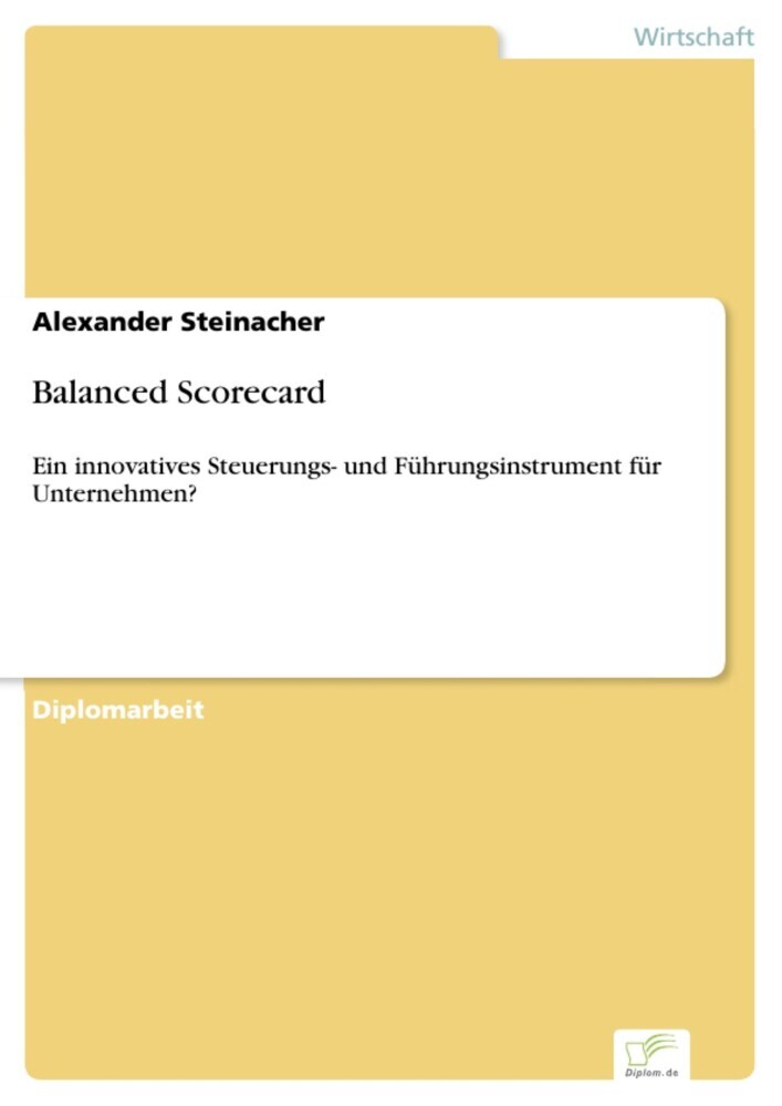 Balanced Scorecard main product photo